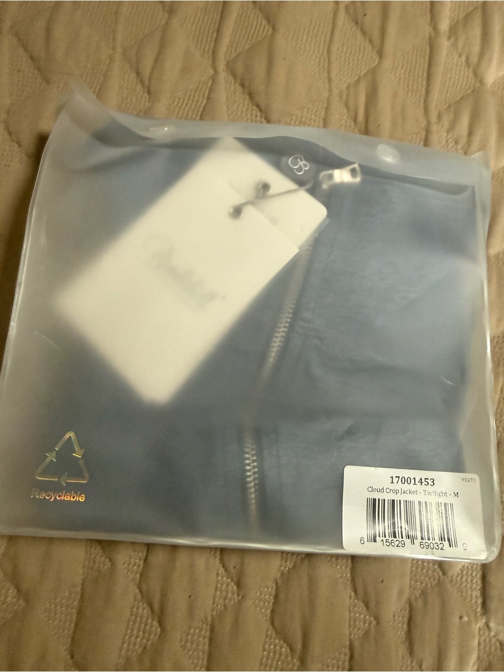 Bombshell Sportswear Twilight Blue Zip Shirt Jacket